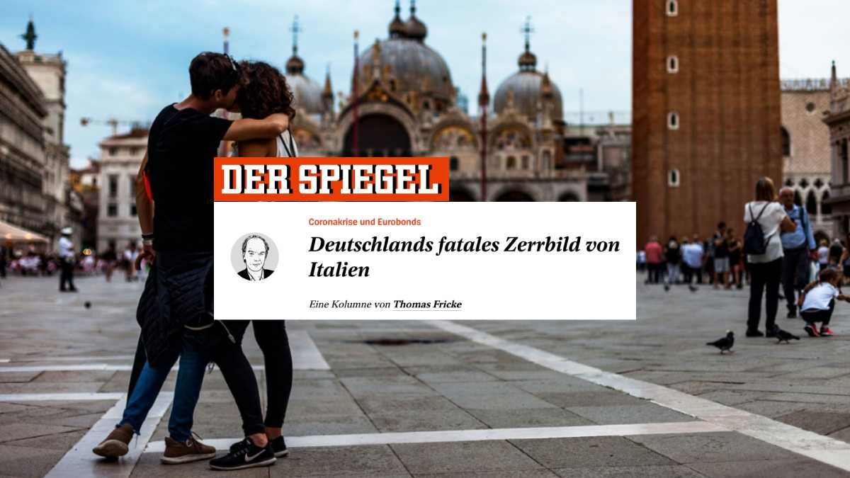 Der Spiegel: 'The fatal German distortion of Italy'