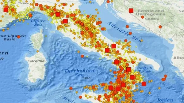 Terremoto na Itália