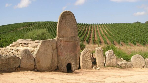 riesiges megalithisches Italien