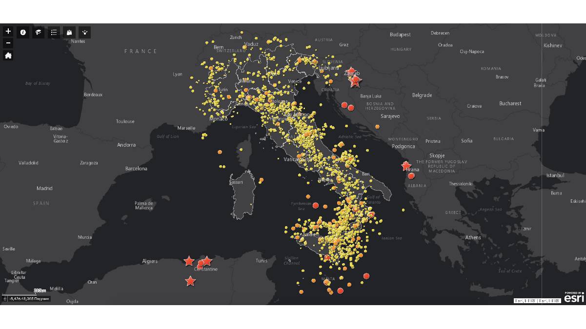 Erdbeben in Italien