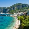 Tirreno, o mar que banha a ilha italiana de Capri