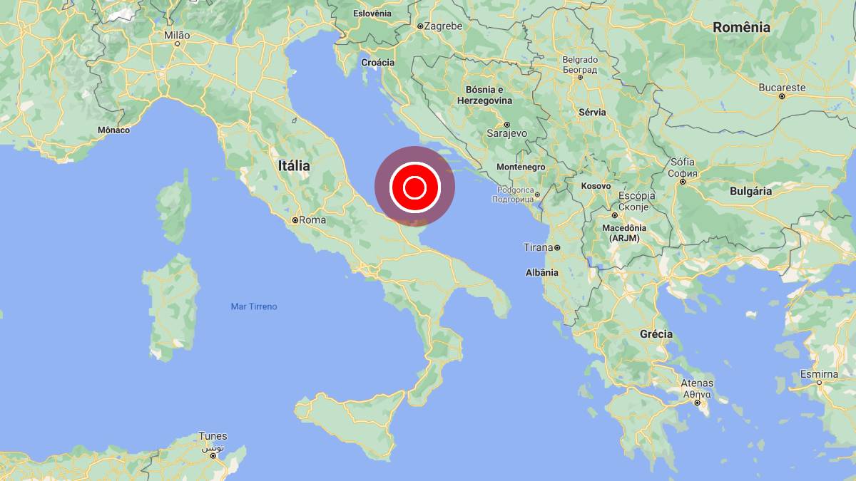 terremoto no sul da Itália