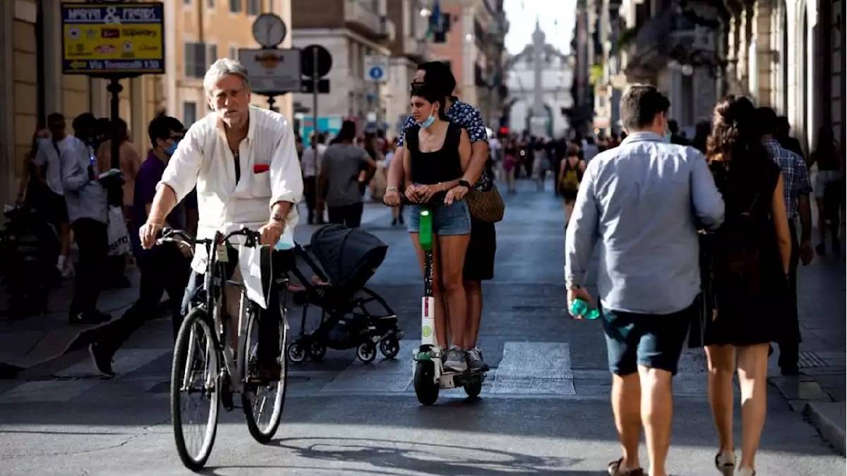 Italien setzt die Verwendung von Masken aus