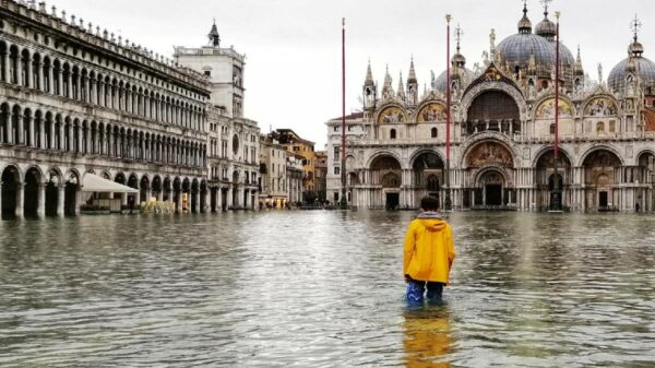 Venecia en riesgo de inundaciones