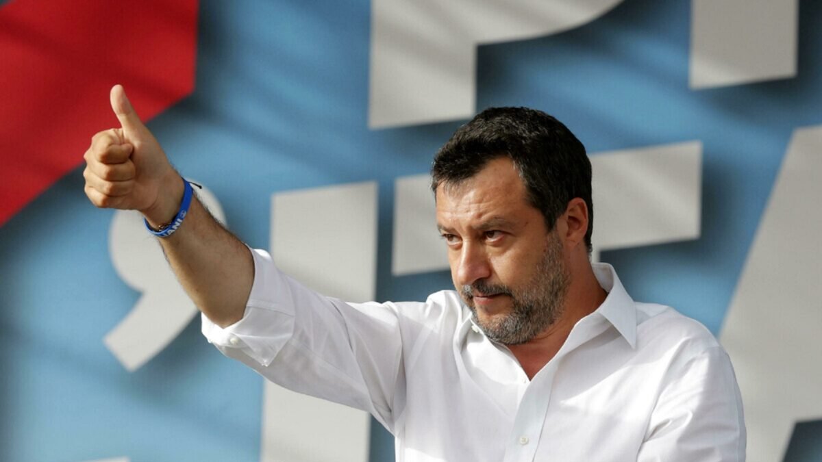 Salvini se vacina