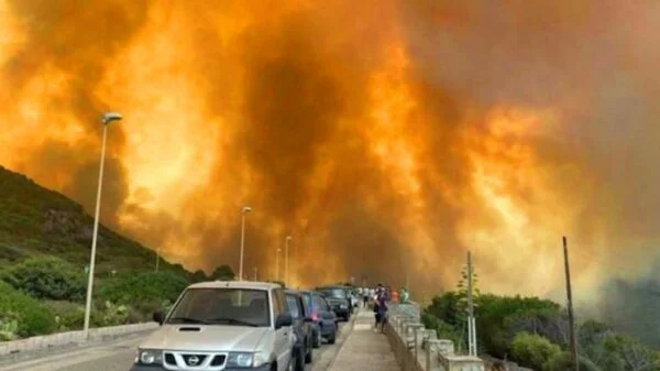 Feuer auf Sardinien