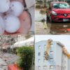 temporali di grandine in italia