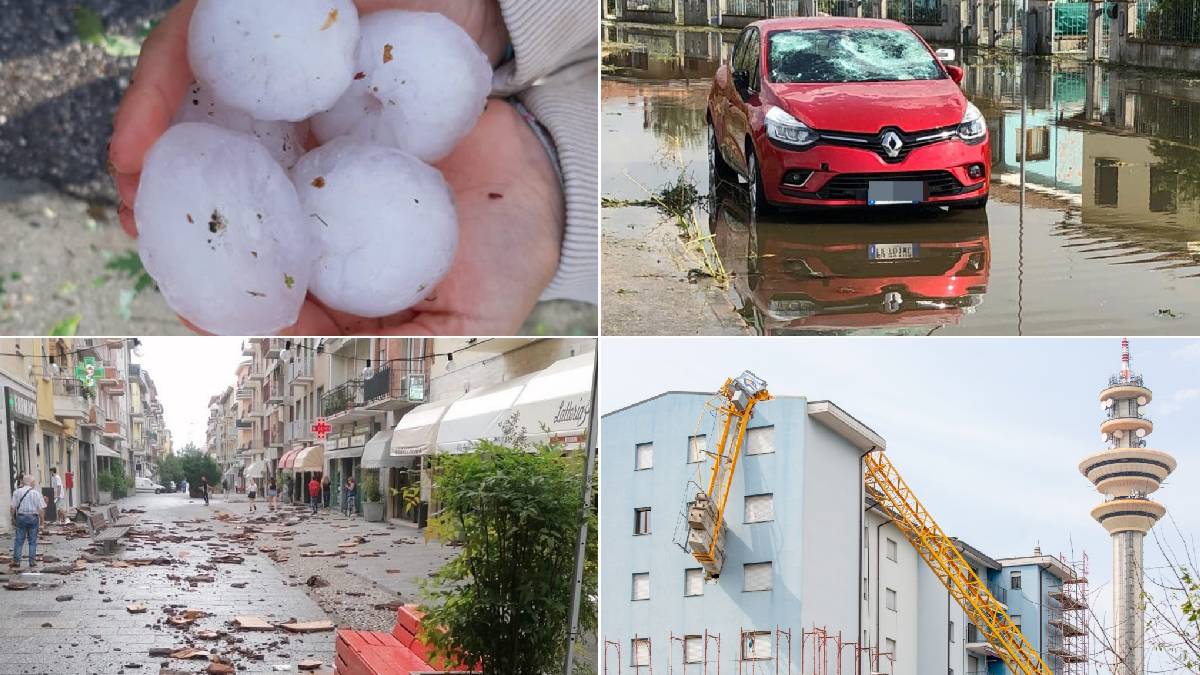 hail storms italy
