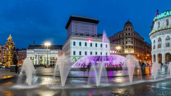 Genua, europäische Weihnachtshauptstadt