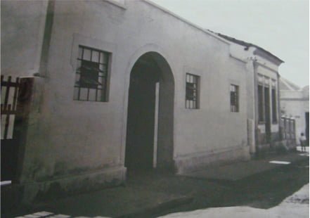 Primeira Oficina dos “Irmãos Baldan”, em 1928
