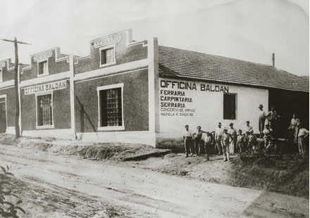 Segunda Oficina dos “Irmãos Baldan”, em 1930
