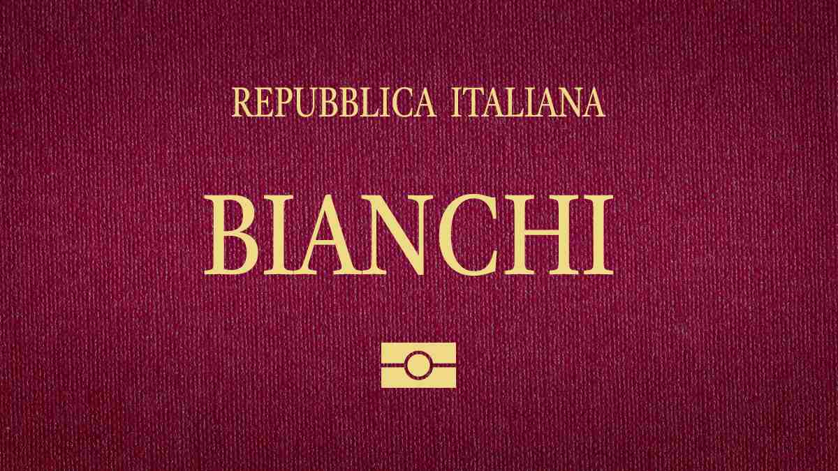sobrenome italiano bianchi