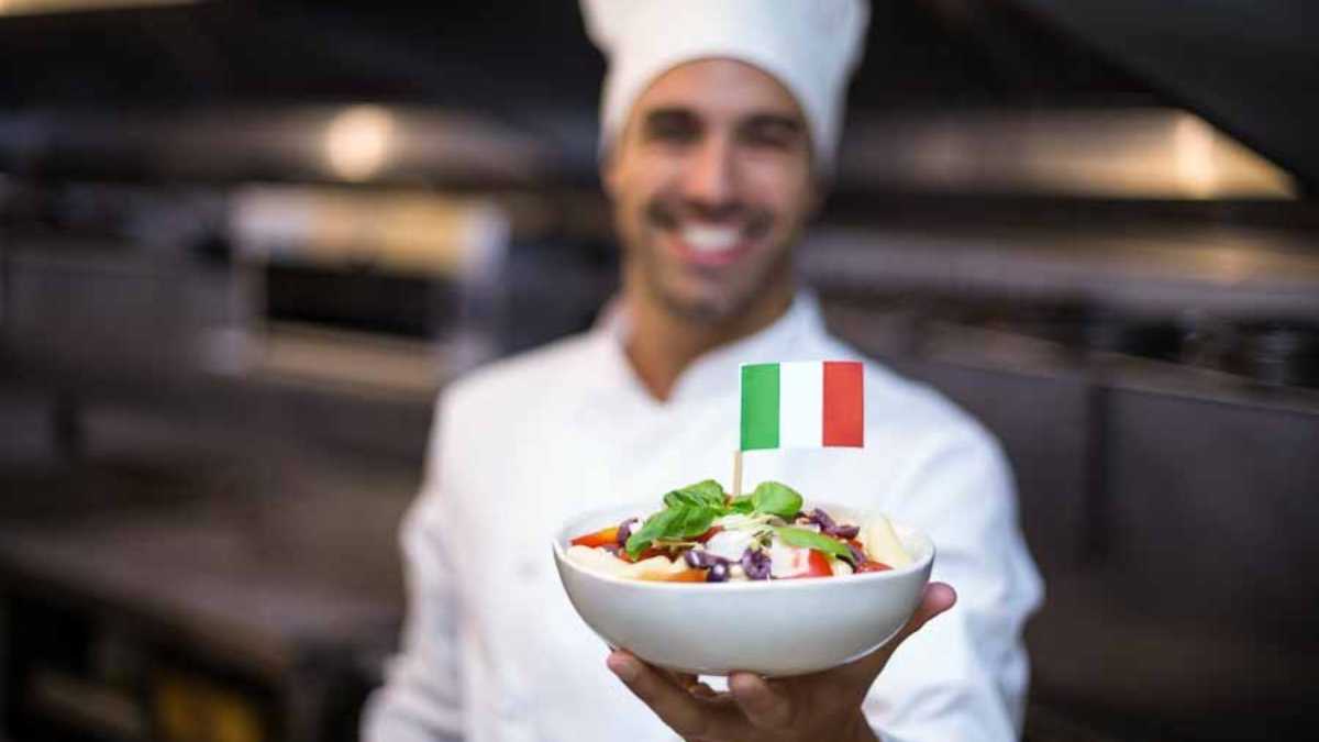 orgulho da comida italiana