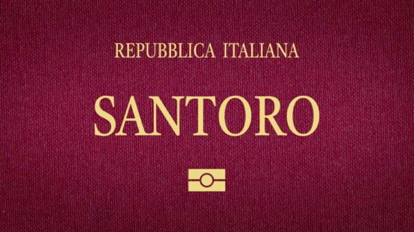 sobrenome italiano santoro