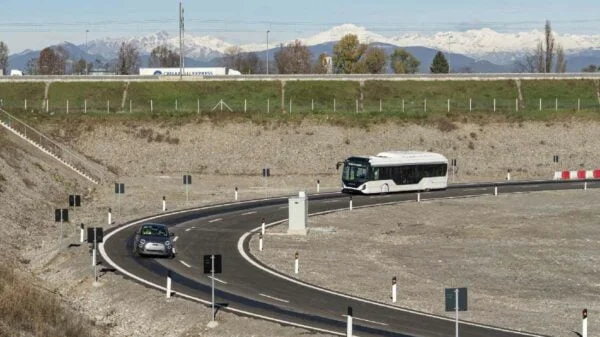 Autopista eléctrica en Italia