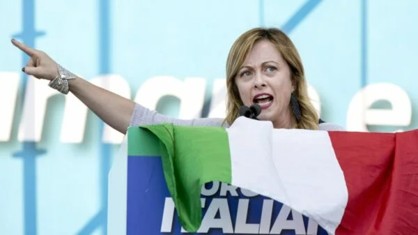 Giorgia Meloni leader