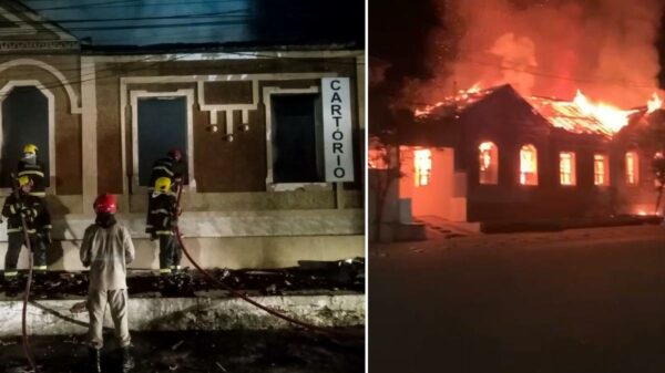 Incendian oficina de registro de ciudadanía italiana