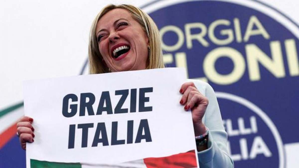 La Meloni parla dopo la vittoria