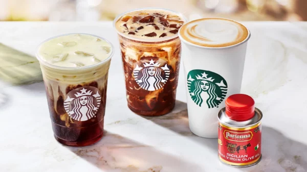 Kaffee mit Olivenöl
