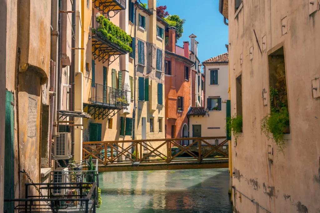 Treviso é conhecida como a porta de entrada para Veneza