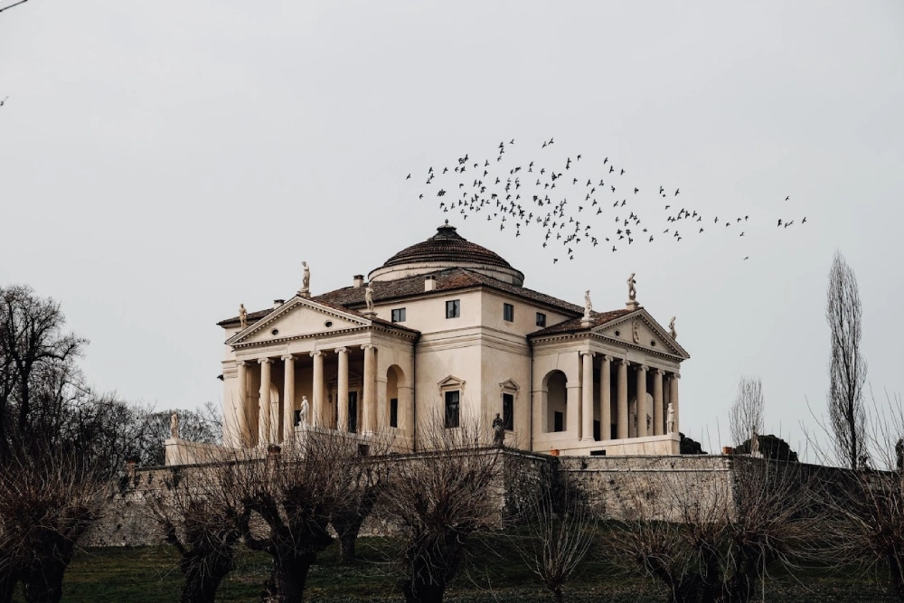 A Villa Capra, conhecida como La Rotonda, a construção mais célebre de Palladio| Foto: Gianluca Rizzetto
