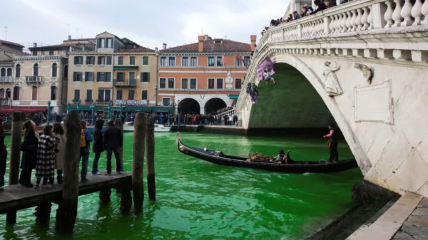 eco-vandali a venezia