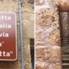 rua mais estreita de Italia