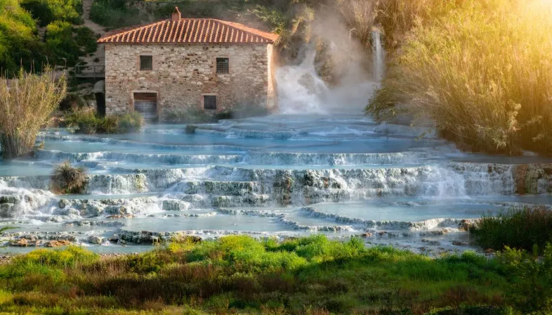 Cascatas do Moinho e Gorello, Saturnia