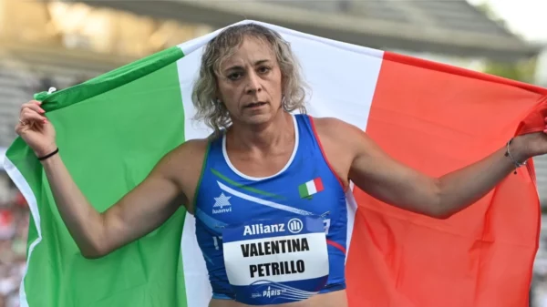 Valentina Petrillo: A primeira atleta trans a competir nas Paralimpíadas de Paris, em 2024.