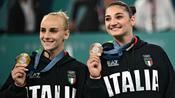 Italia medalhas paris