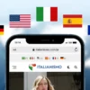 Italianism now available in 6 languages