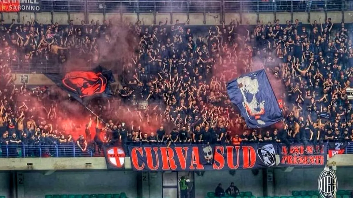 Líderes da Curva Sud, do Milan, foram presos por agressões violentas e formação de quadrilha | Foto: Milano Today