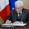 Presidente Sergio Mattarella assina decreto que inclui novas medidas orçamentárias para 2025 | Foto: Ansa