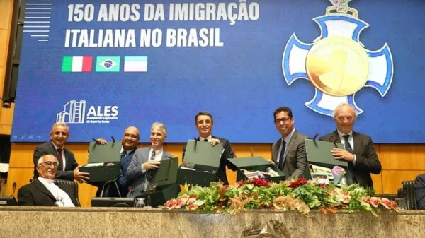 Herança italiana é celebrada com sessão solene na ALES | Foto: Vila Noticias