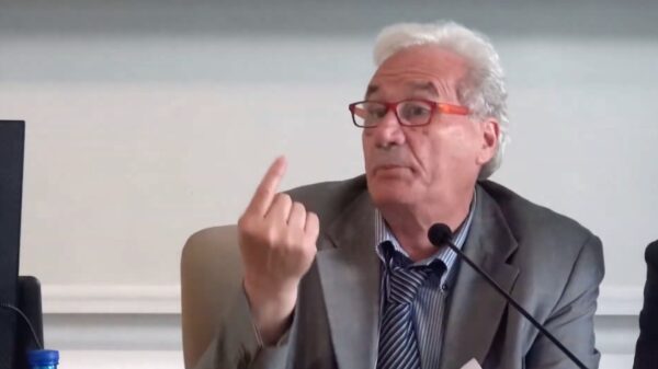 ASGI alerta para discriminação contra estrangeiros na Lei de Orçamento 2025. Na foto, o presidente da entidade, Lorenzo Trucco | Foto: Youtube/CSA