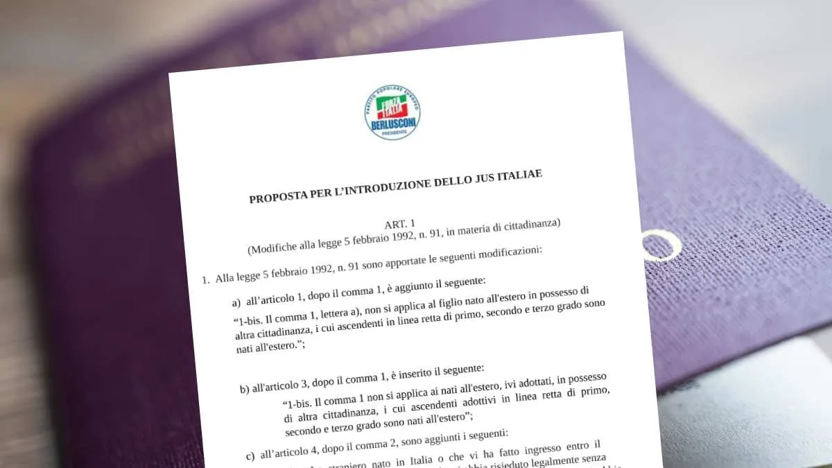 Italian citizenship Jus Italiae Law