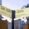 Placa de rua em São Paulo homenageando Líbero Badaró, um dos muitos nomes italianos que fazem parte da história da cidade | Foto: Enio Prado/Wikimedia