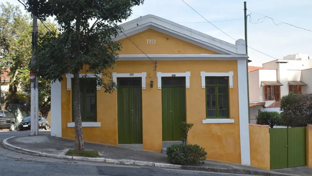 Das Gelbe Haus von Vila Romana: Symbol der italienischen Einwanderung in Brasilien | Foto: Offenlegung/Casa Amarela