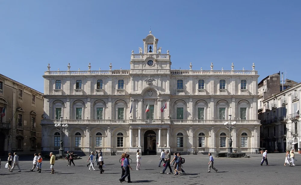 Università degli Studi di Catania: a mais antiga universidade da Sicília, fundada em 1434, é referência em direito, medicina e ciências naturais | Foto: Berthold Werner/Wikipedia 