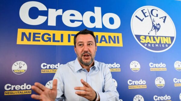 Matteo Salvini, líder da Lega: proposta visa endurecer o processo de naturalização italiana | Foto: Flavio Scalzo/Reuters