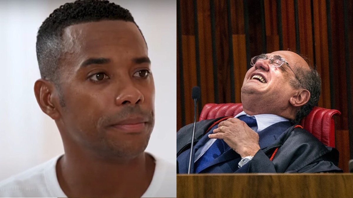 Placar está em 5 a 1 para manter Robinho preso por estupro. Falta um voto para a maioria nesse sentido — ao todo, o STF tem 11 ministros | Foto: G1