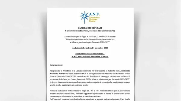 A ANF argumenta que a nova taxa de €600 prejudica a acessibilidade à justiça para aqueles que buscam o reconhecimento da cidadania italiana, especialmente para quem não pode arcar com os custos elevados do processo | Foto: Divulgação