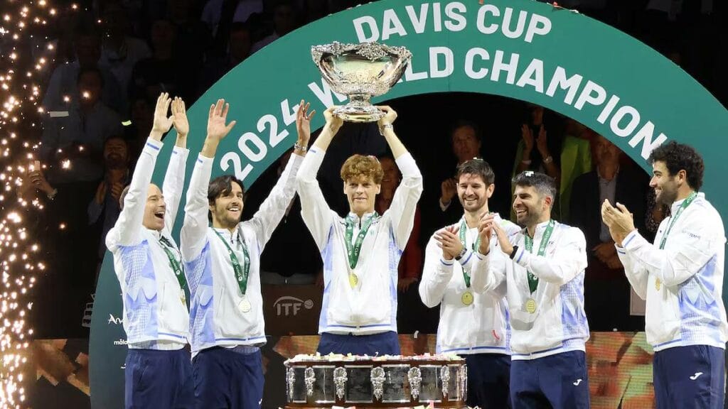 Itália sediará fase final da Copa Davis de 2025 a 2027