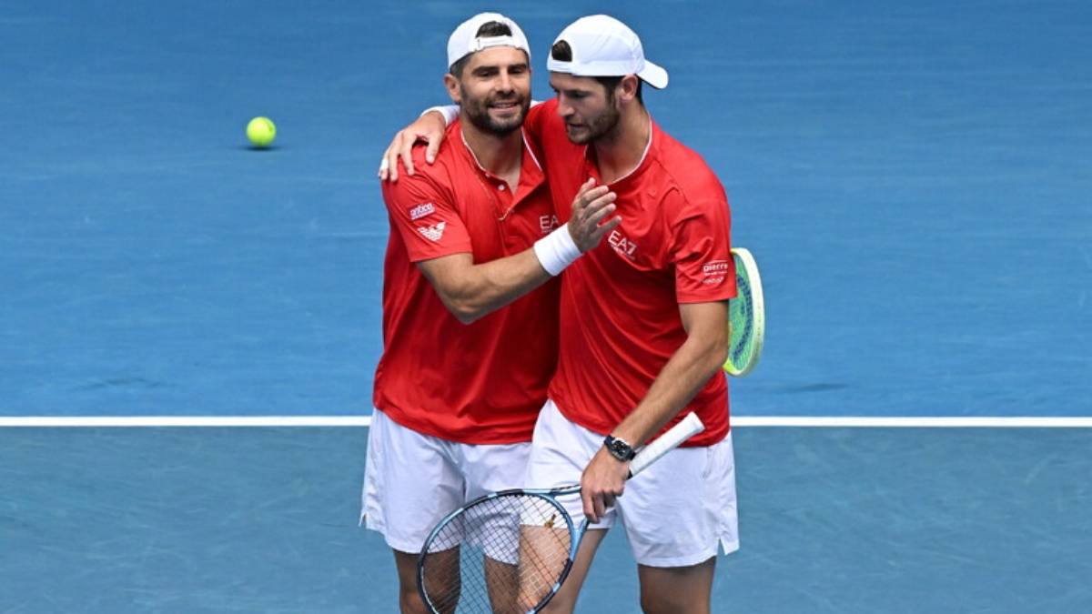 Simone Bolelli und Andrea Vavassori besiegten die Schweden und die Niederländer.