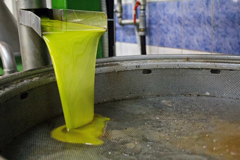 Filtering stage to ensure the purity and durability of the oil | Photo: Depositphotos