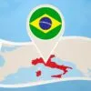 Onde vivem os brasileiros na Itália? Dados revelam as regiões preferidas | Arte: Italianismo