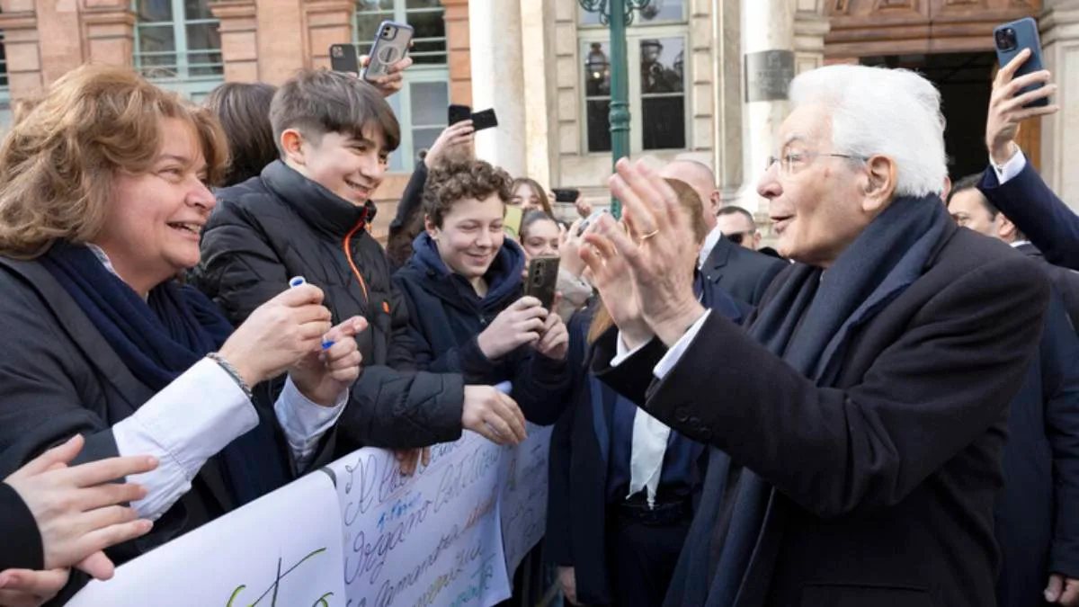Presidente celebrou a diversidade na Universidade de Perugia.