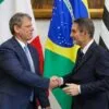 Le gouverneur Tarcísio de Freitas a reçu Attilio Fontana pour discuter de la coopération entre São Paulo et la Lombardie | Photo : Gouvernement SP