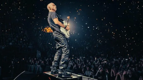 Italiano se apresentará em 30 de novembro de 2026, em São Paulo.