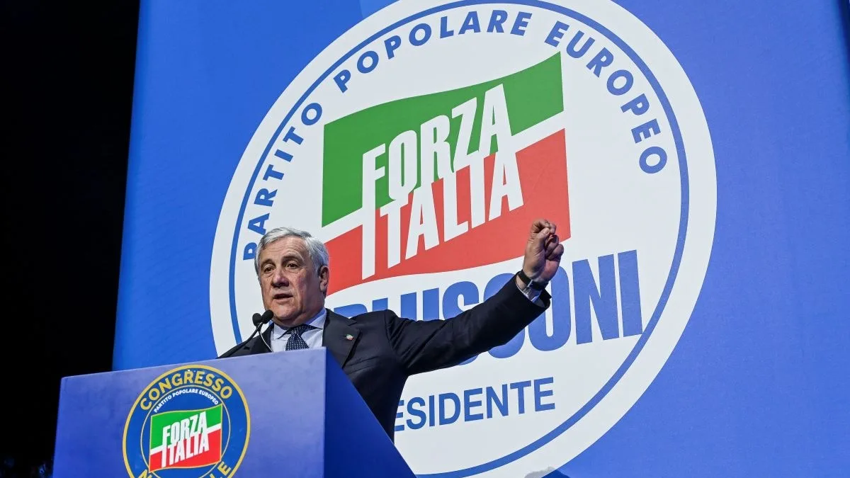 Representantes do Forza Italia no exterior demonstram apoio público à proposta de Tajani | Foto: Agenzia Nova